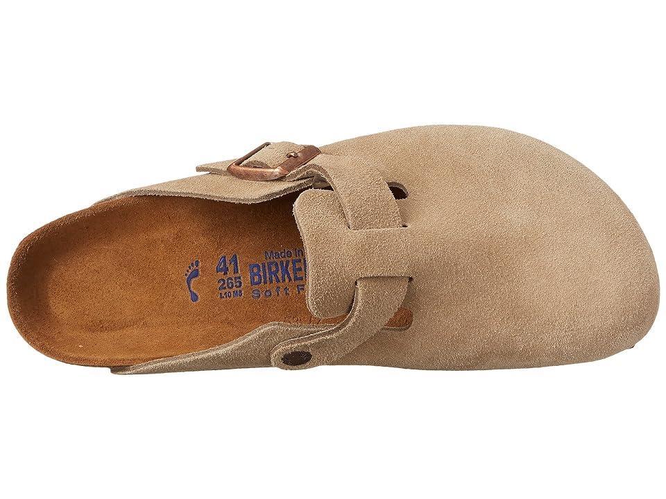 Birkenstock Boston Soft Footbed - Suede (Unisex) Suede) Clog Shoes Product Image