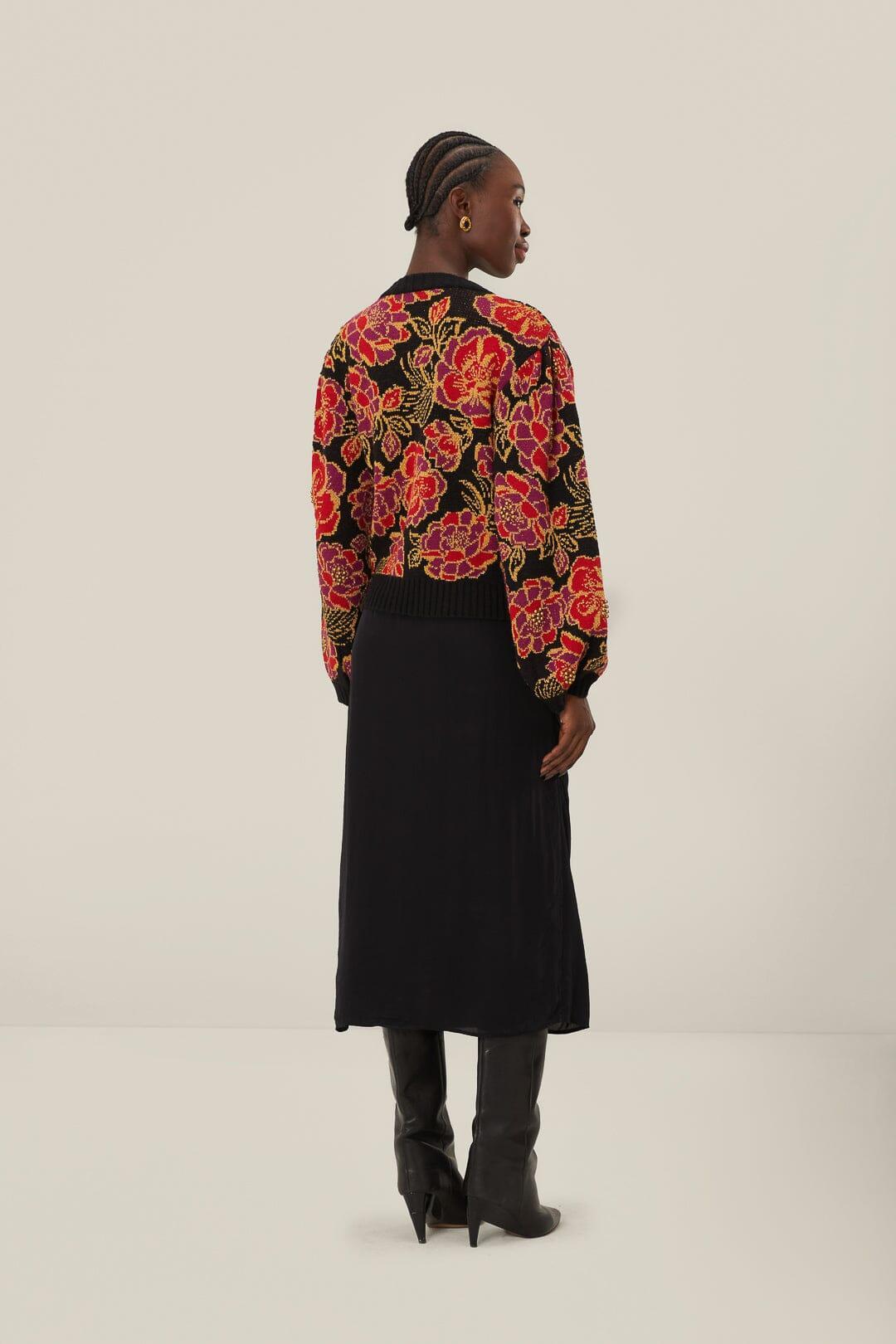 Black Midi Skirt Product Image