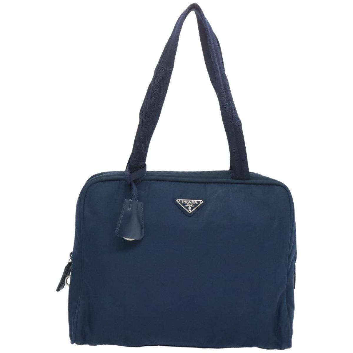 Tessuto Navy Synthetic Shoulder Bag () Product Image