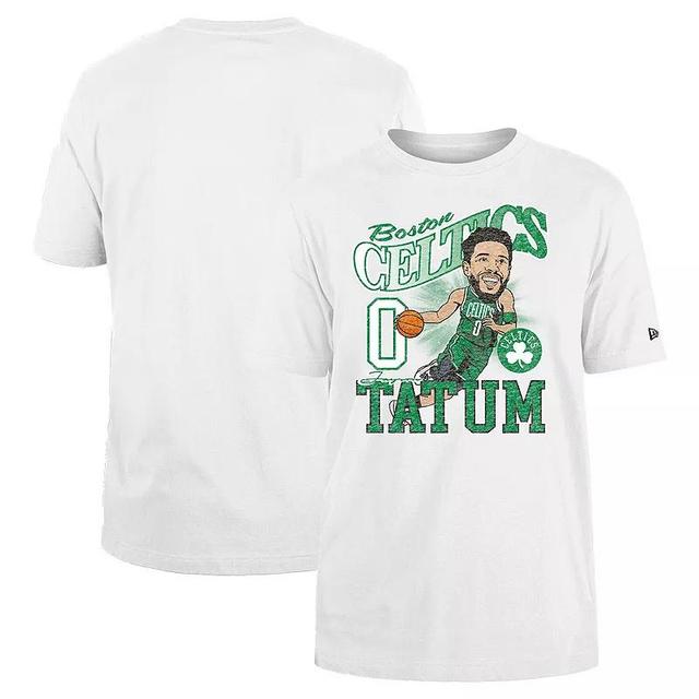 Mens New Era Jayson Tatum Boston Celtics Caricature Player T-Shirt Product Image