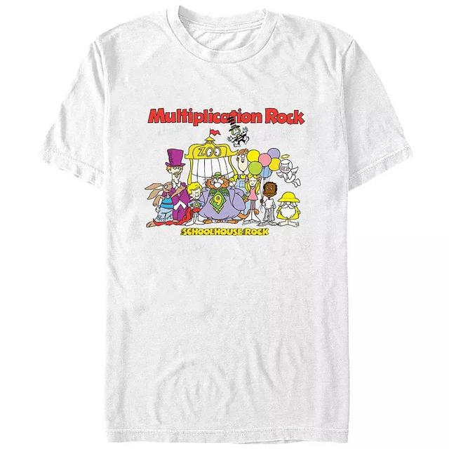 Mens Schoolhouse Rock! Multiplication Rock Graphic Tee Product Image