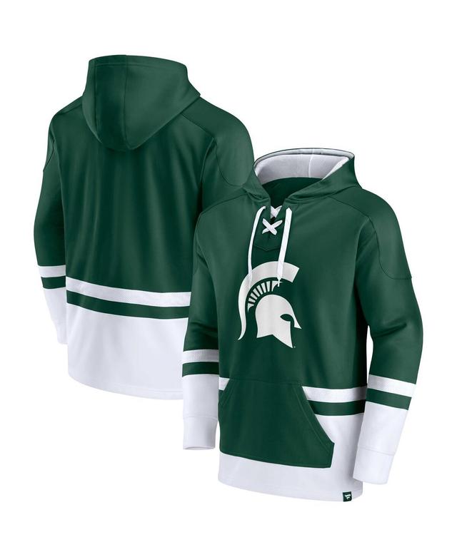 Mens Fanatics Green Michigan State Spartans First Battle Pullover Hoodie Product Image