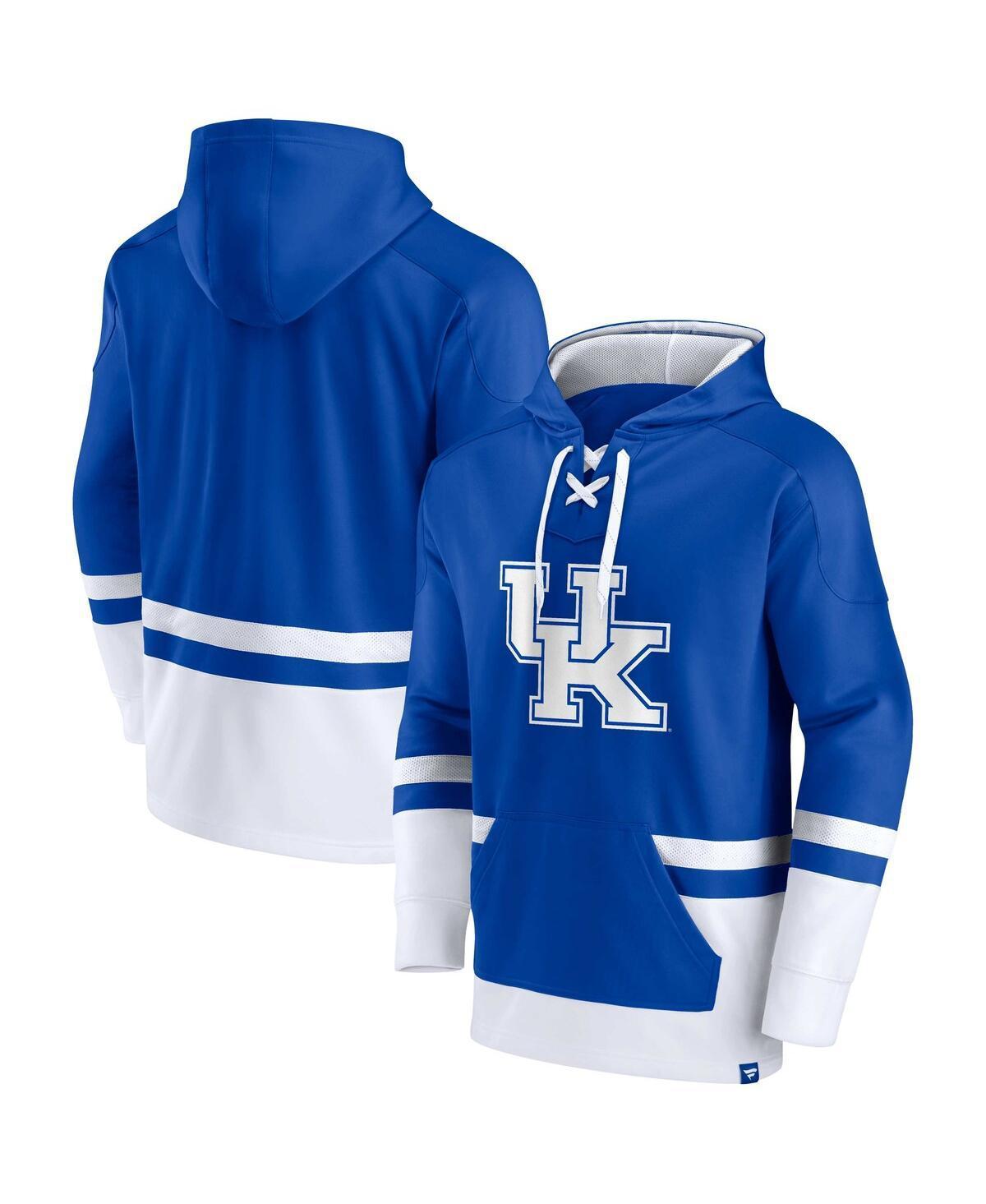 Mens Fanatics Royal Kentucky Wildcats First Battle Pullover Hoodie Product Image