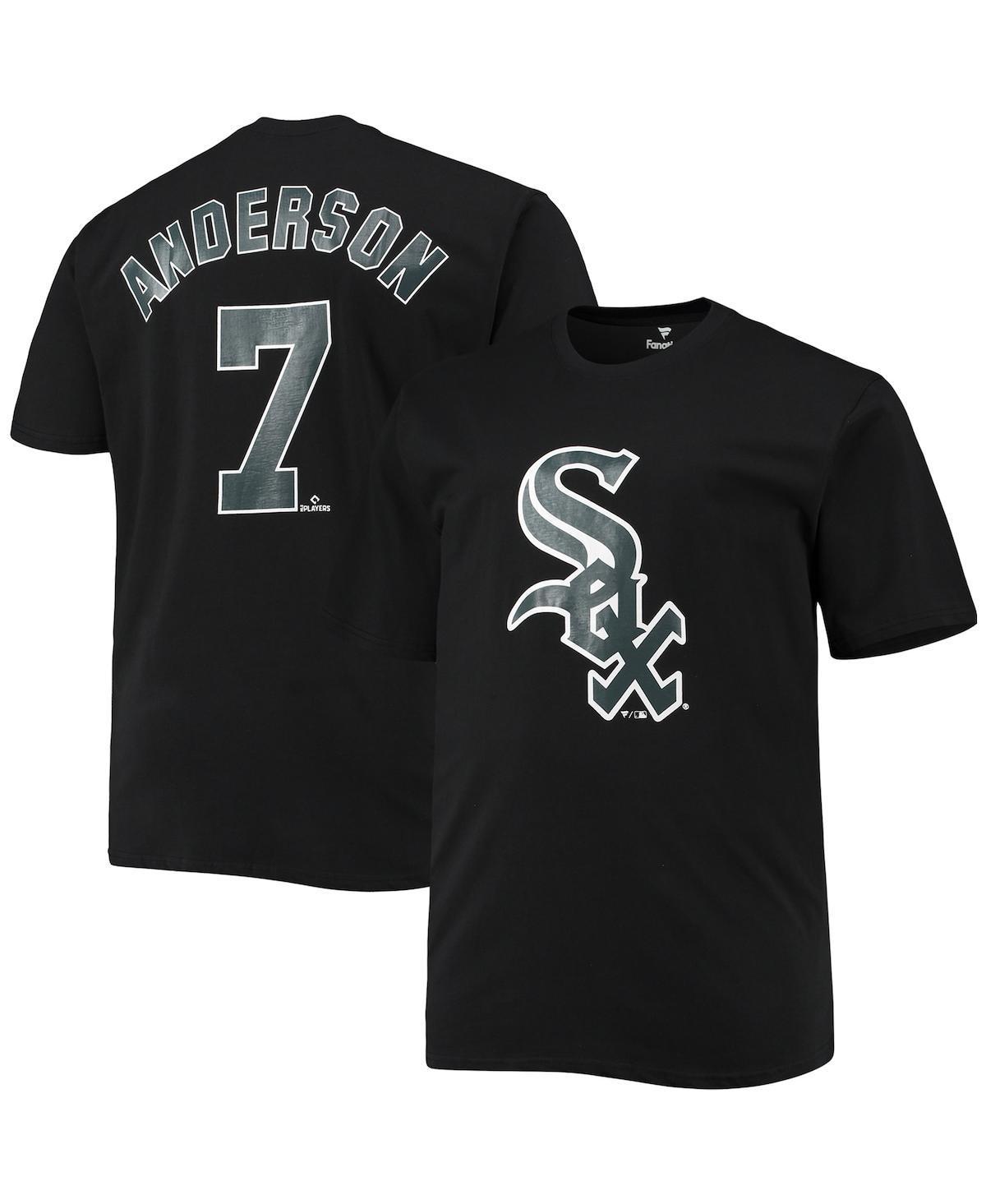 Mens Fanatics Branded Tim Anderson Chicago White Sox Big & Tall Logo T-Shirt Product Image