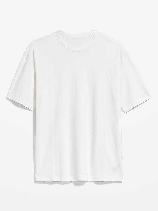 Loose Fit Crew-Neck T-Shirt Product Image