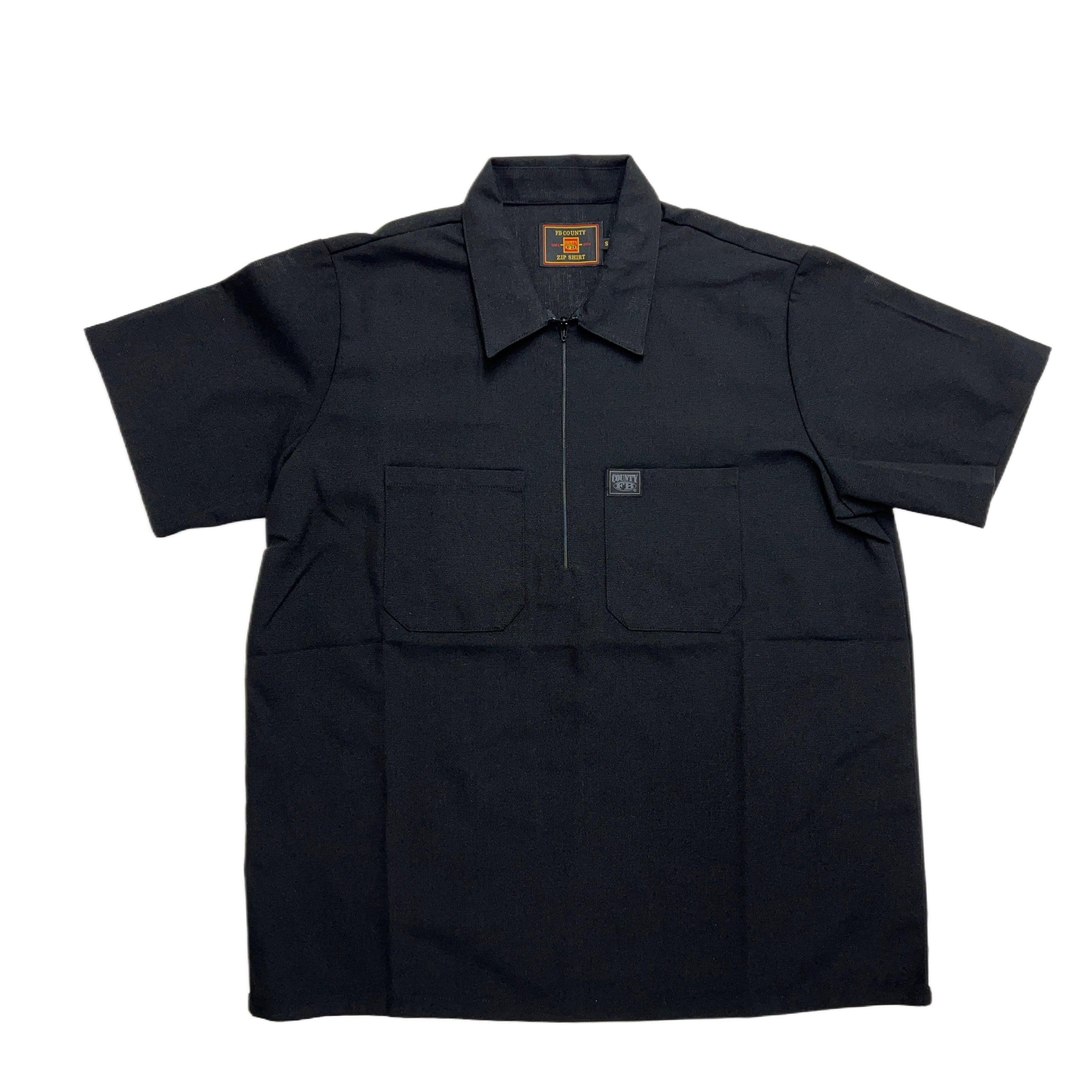 FB County Short Sleeve Zip Shirt Male Product Image