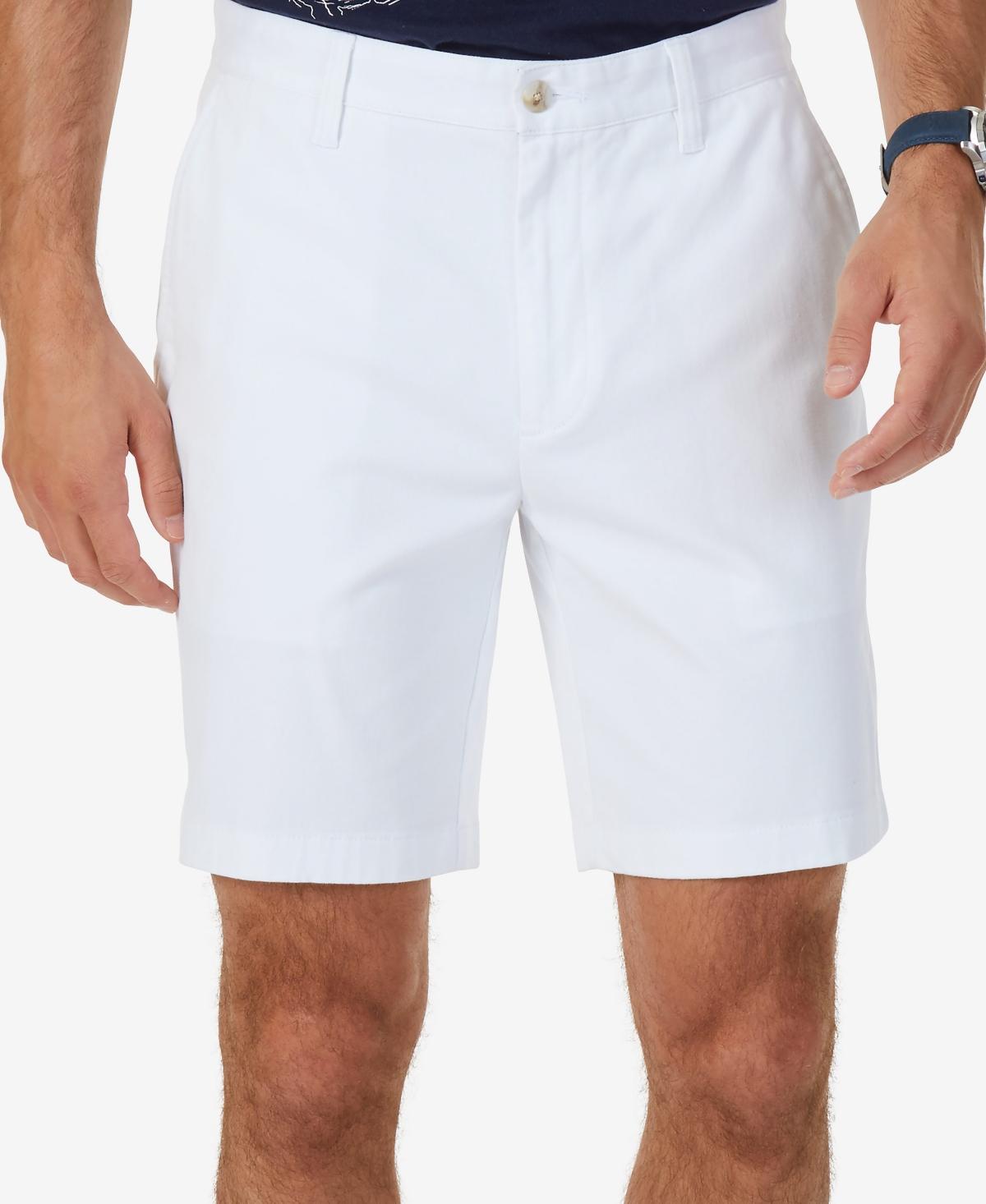 Nautica Classic-Fit 8.5 Stretch Chino Flat-Front Deck Short Product Image