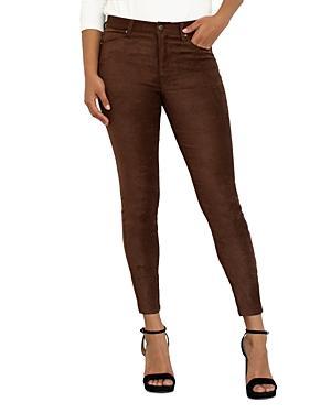 Liverpool Los Angeles Liverpool Abby Faux Suede Ankle Pants Product Image