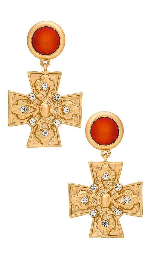 8 Other Reasons Cross Drop Earring Product Image