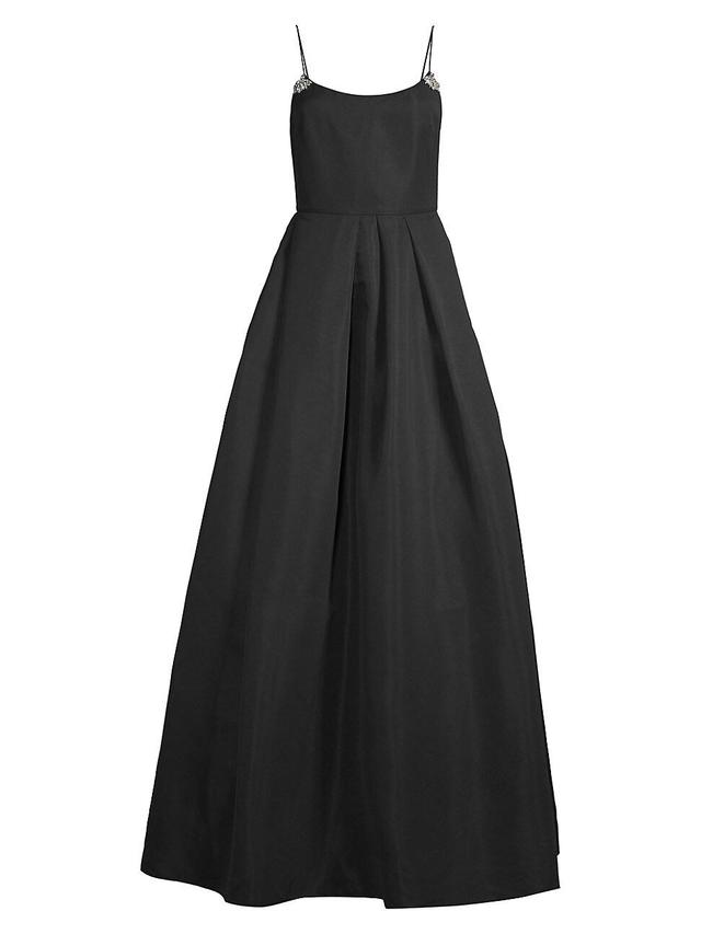 Gwen Strapless Pleated Gown Product Image