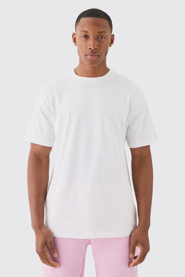 Basic Crew Neck T-shirt | boohooMAN USA Product Image