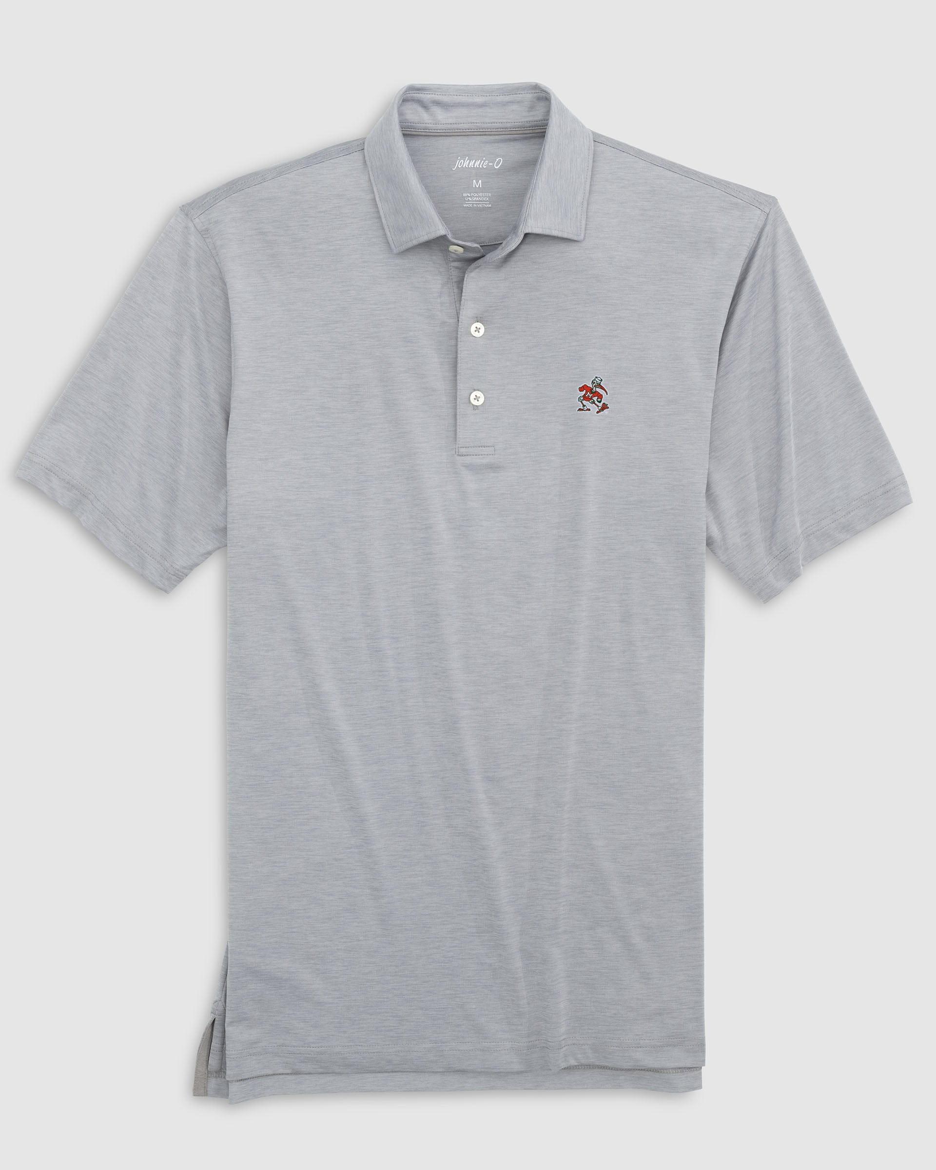 Miami Huronn Featherweight Performance Polo - Vault Logo Product Image