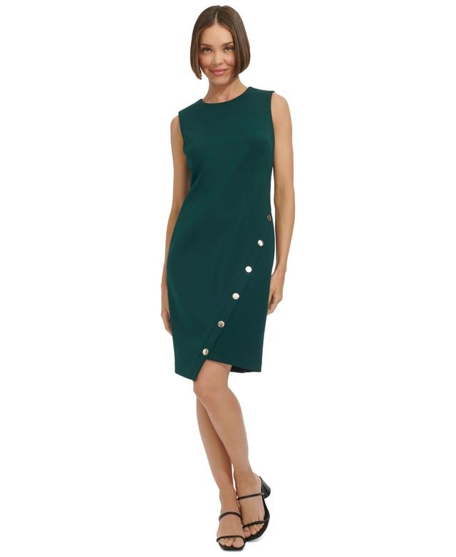 Tommy Hilfiger Colorblocked Asymmetrical Dress Product Image