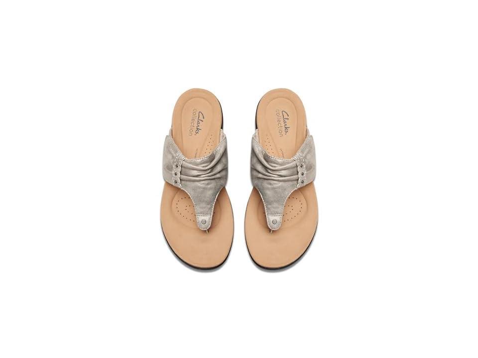 Clarks Laurieann Arla (Champagne Synthetic) Women's Sandals Product Image