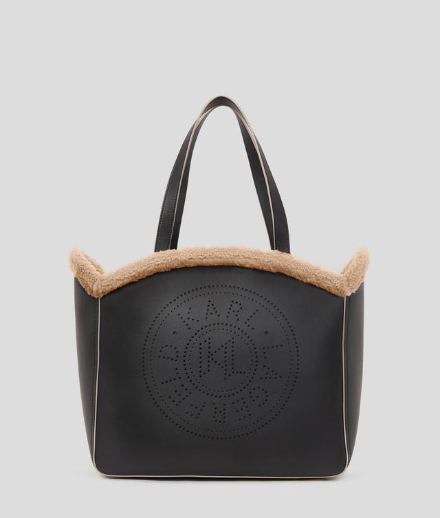 K/CIRCLE SHEARLING LARGE TOTE BAG Product Image