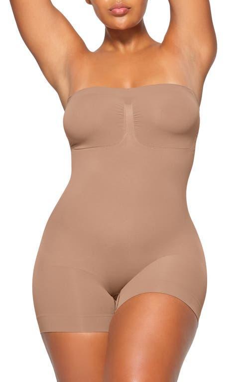 SKIMS Seamless Sculpt Strapless Shortie Bodysuit Product Image