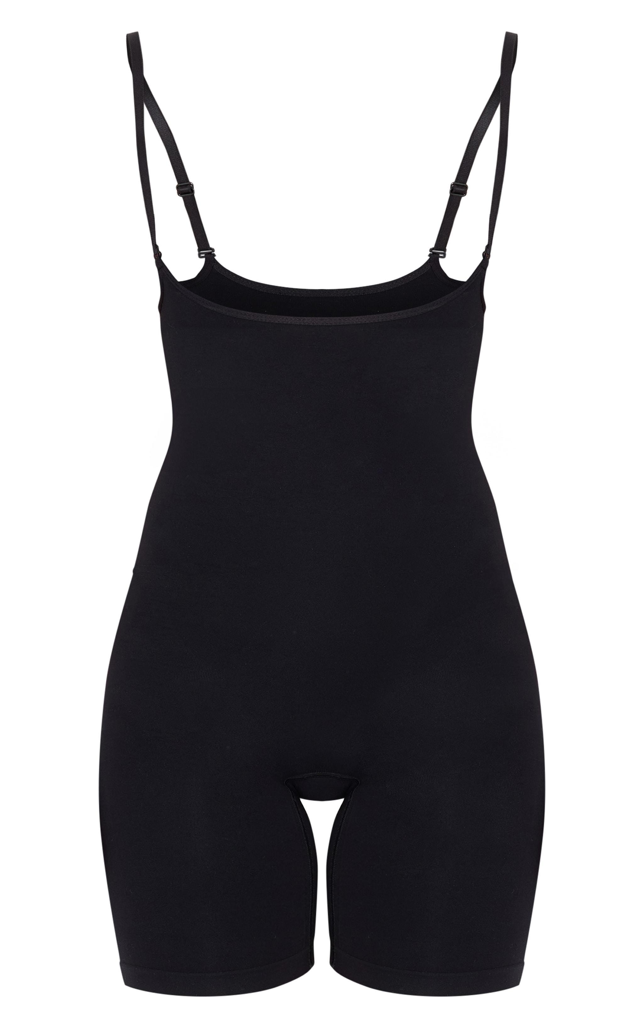 Black Underbust Shapewear Bodysuit Product Image