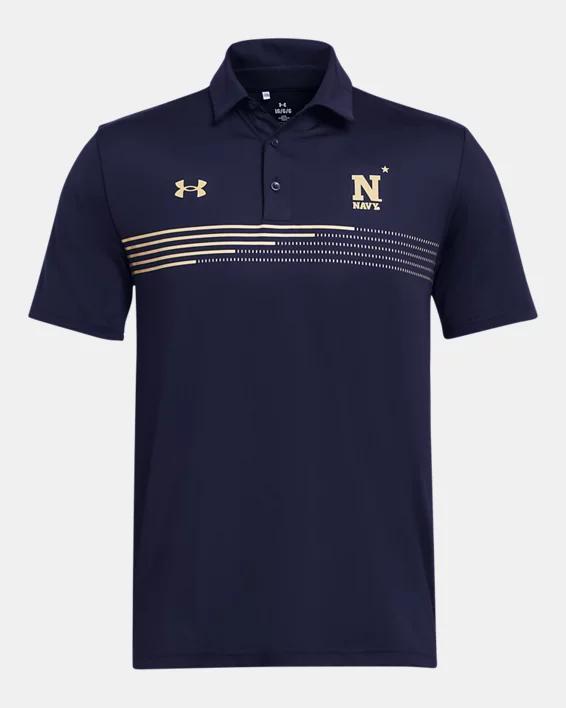 Men's UA Tee 2 Green Collegiate Stripe Polo Product Image