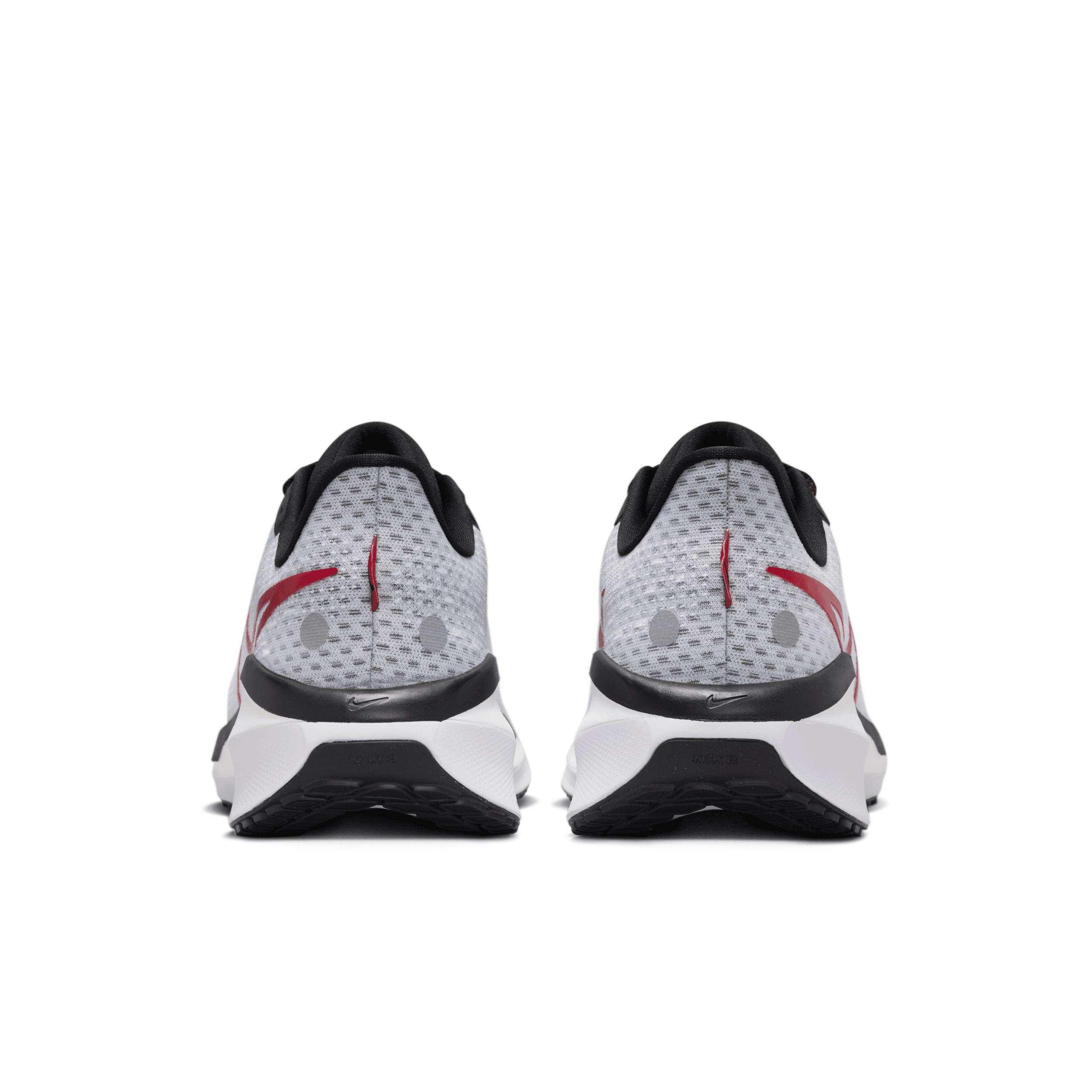 Nike Mens Vomero 17 - Shoes White/Black/Fire Red Product Image