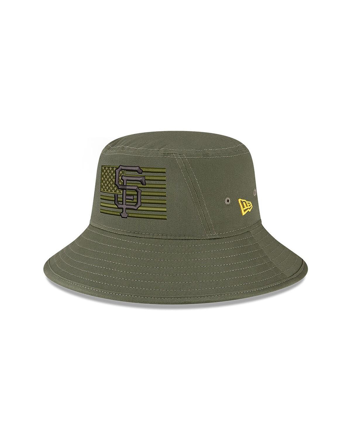 Mens New Era Green San Francisco Giants 2023 Armed Forces Day Bucket Hat Product Image