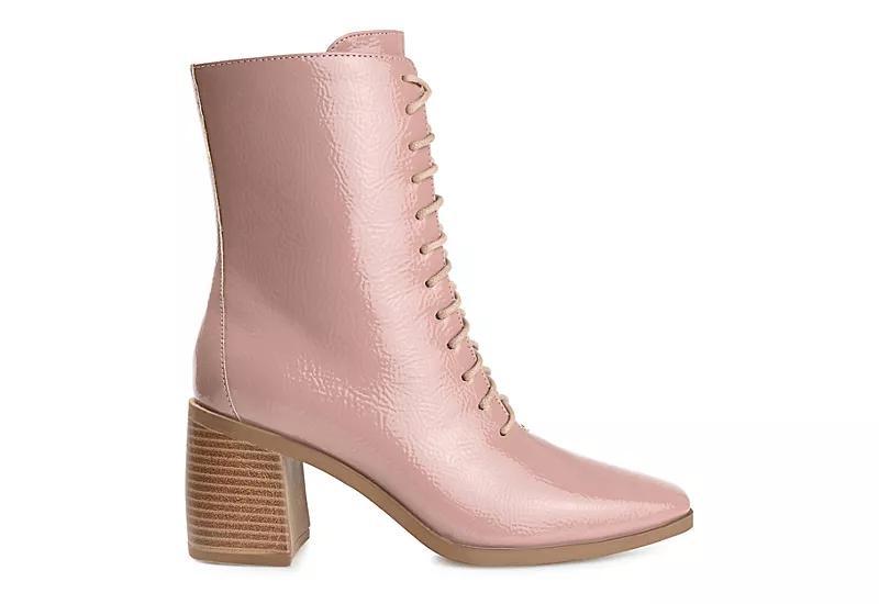 Journee Collection Covva Tru Comfort Foam Womens Ankle Boots Pink Product Image