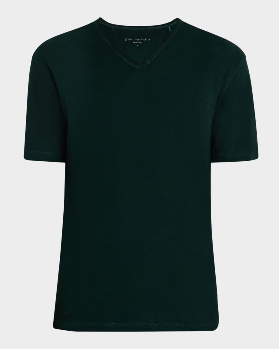 Men's Miles Slub V-Neck T-Shirt Product Image