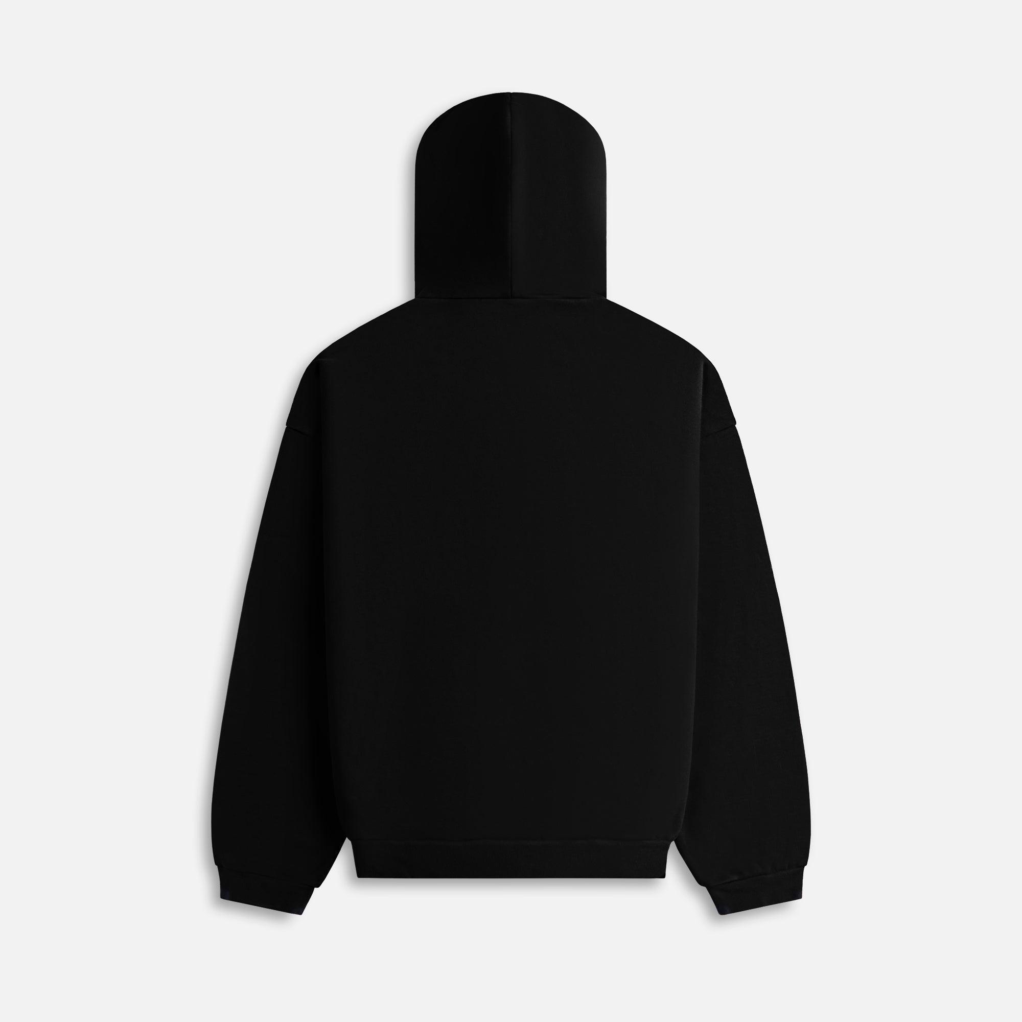 Essentials Fleece Hoodie - Black Male Product Image