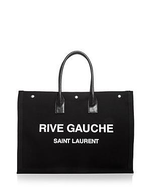 Womens Rive Gauche Tote in Canvas Product Image