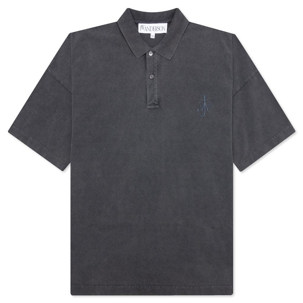 Anchor Short Sleeve Polo Shirt - Brown Male Product Image