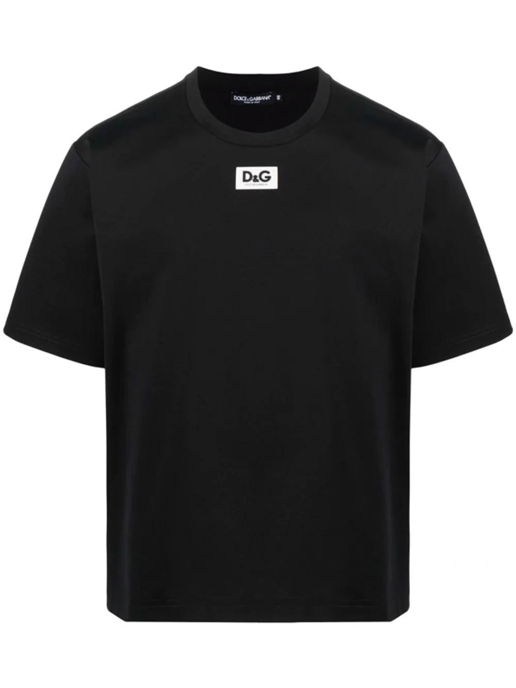 Logo-patch Short-sleeve T-shirt In Black Product Image