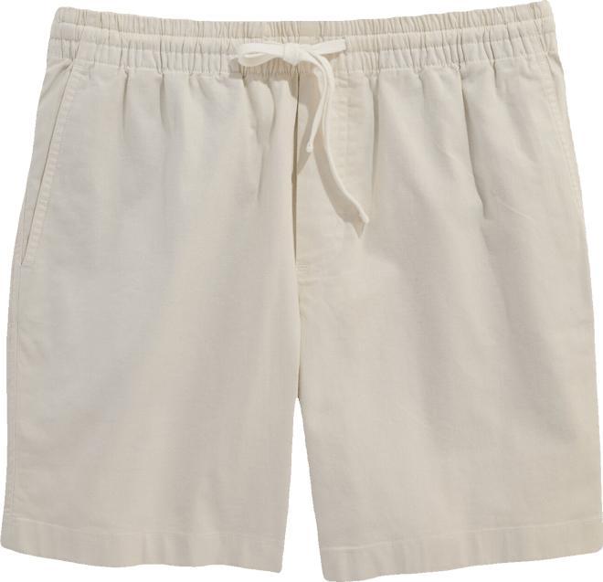 7 Inch Pull-On Cotton Linen Shorts Product Image