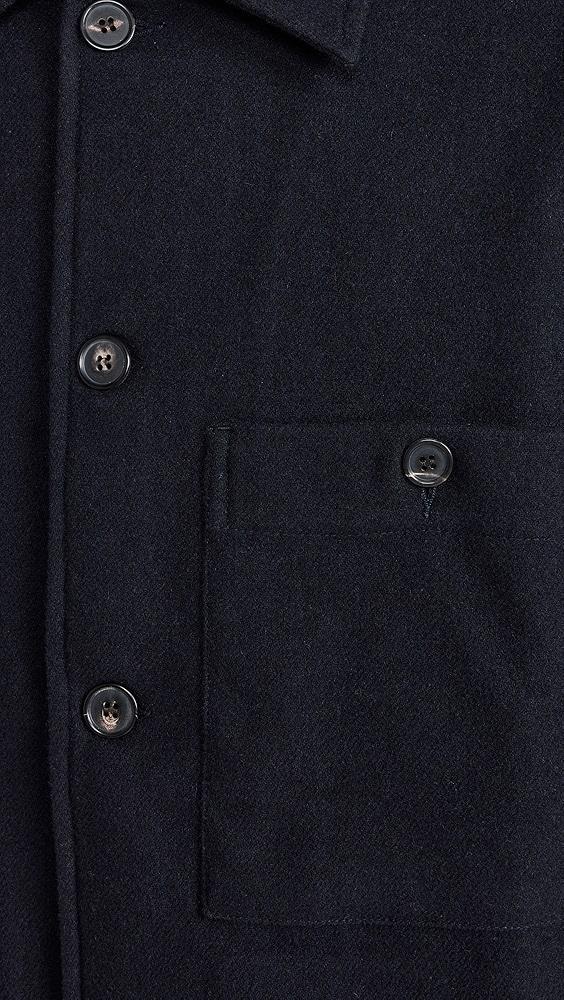 Norse Projects Folke Wool Overshirt | Shopbop Product Image