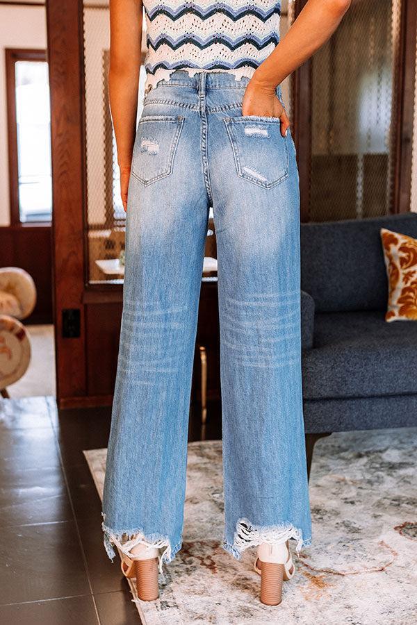 The Poshlynn High Waist Wide Leg Jean Product Image