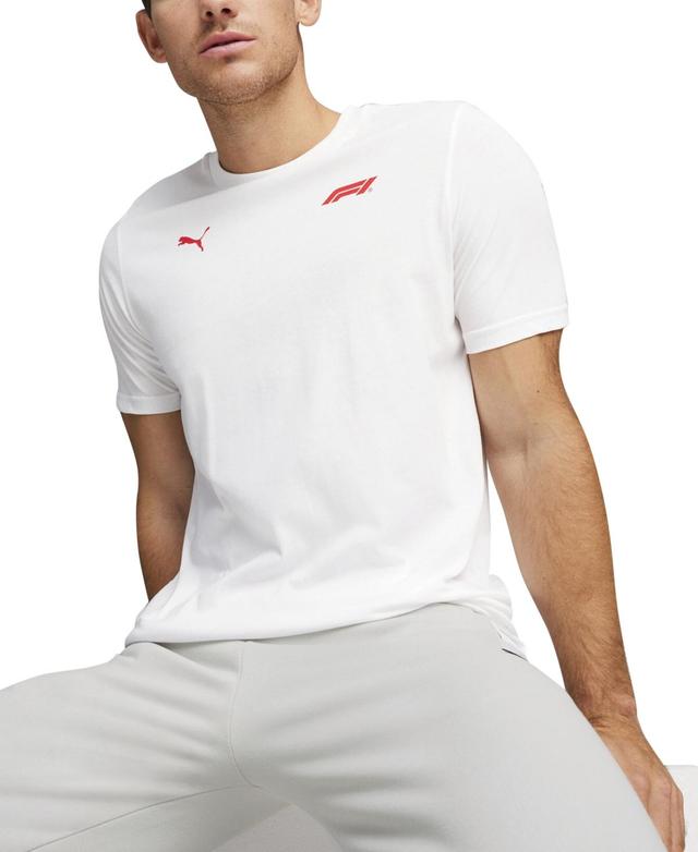 Puma Mens Regular-Fit F1 Logo Graphic T-Shirt Product Image