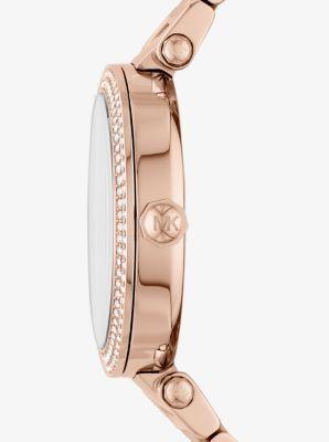 Oversized Pavé Logo -Tone Watch Product Image