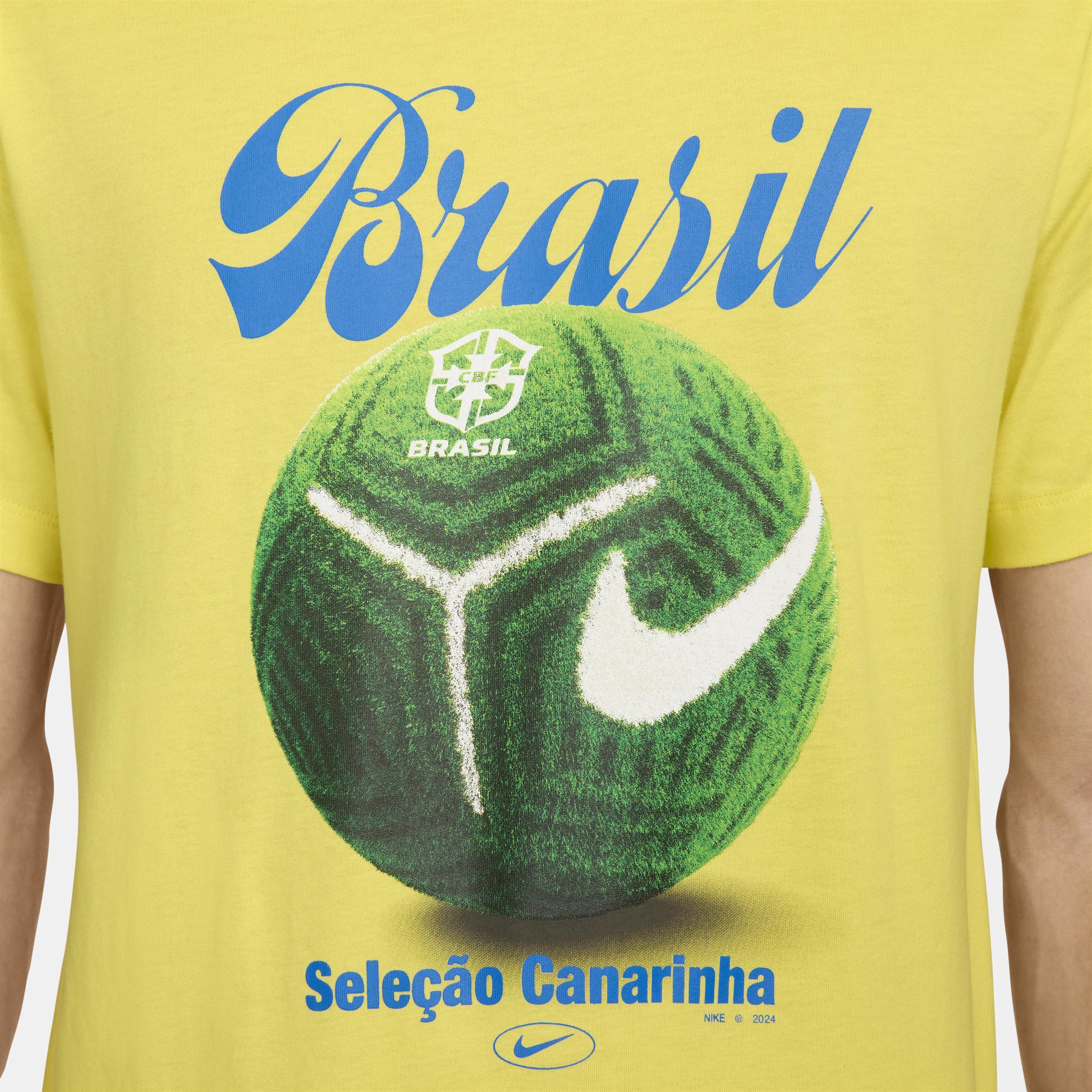 Brazil Home Field Nike Men's Soccer T-Shirt Product Image