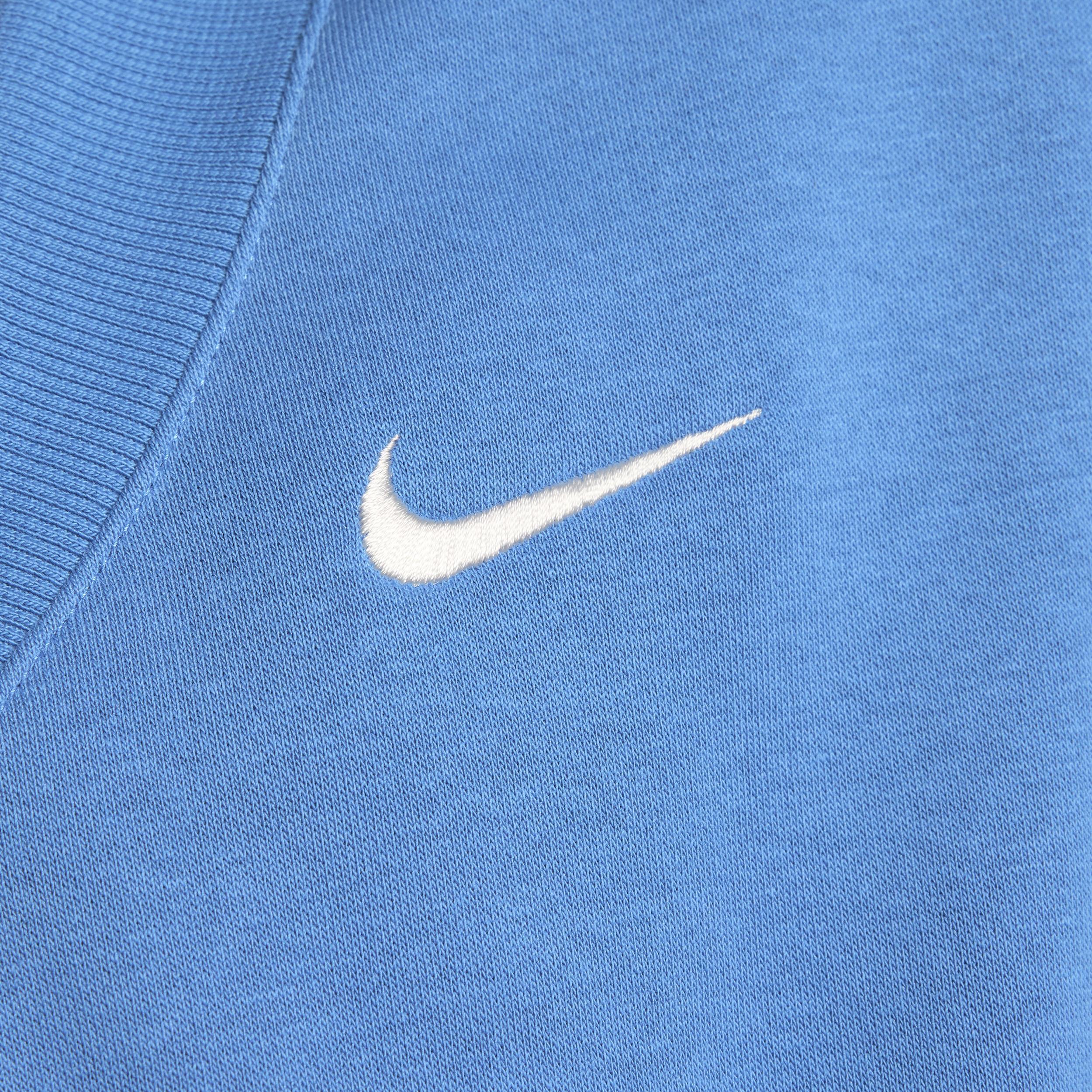 Women's Nike Sportswear Phoenix Fleece Cropped V-Neck Top Product Image