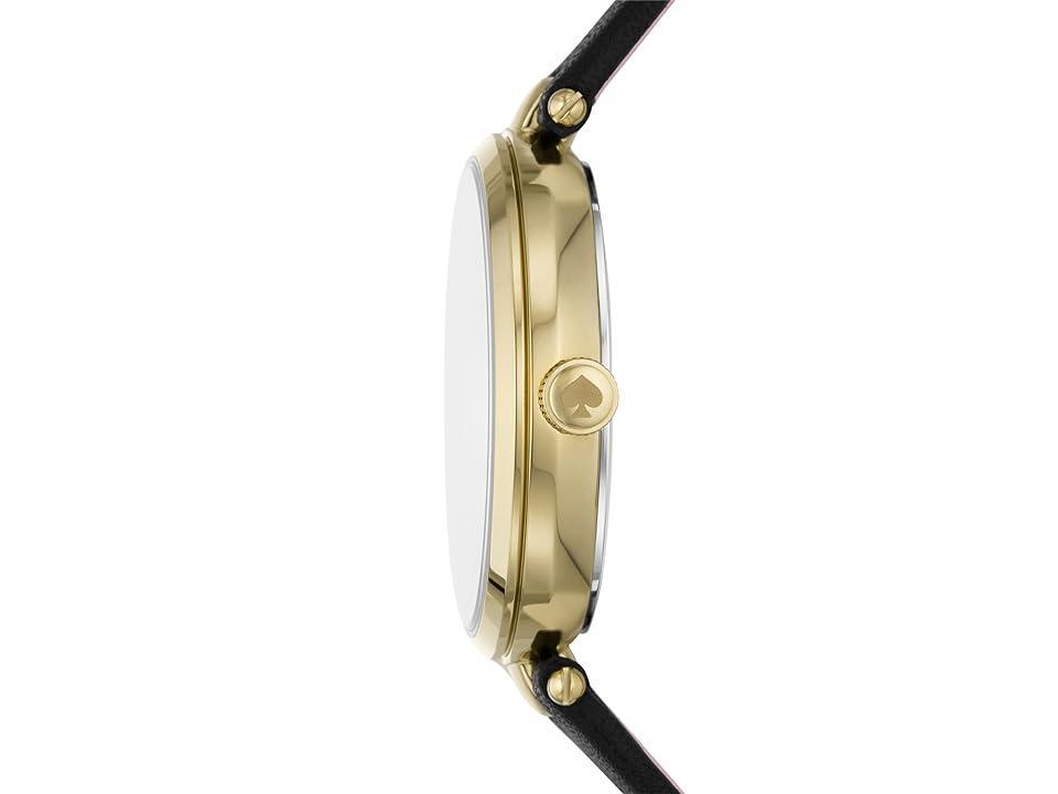 kate spade new york holland mother of pearl leather strap watch, 34mm Product Image