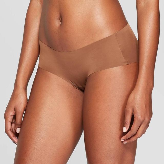 Womens Invisible Edge Hipster Underwear - Auden Cocoa XS Product Image