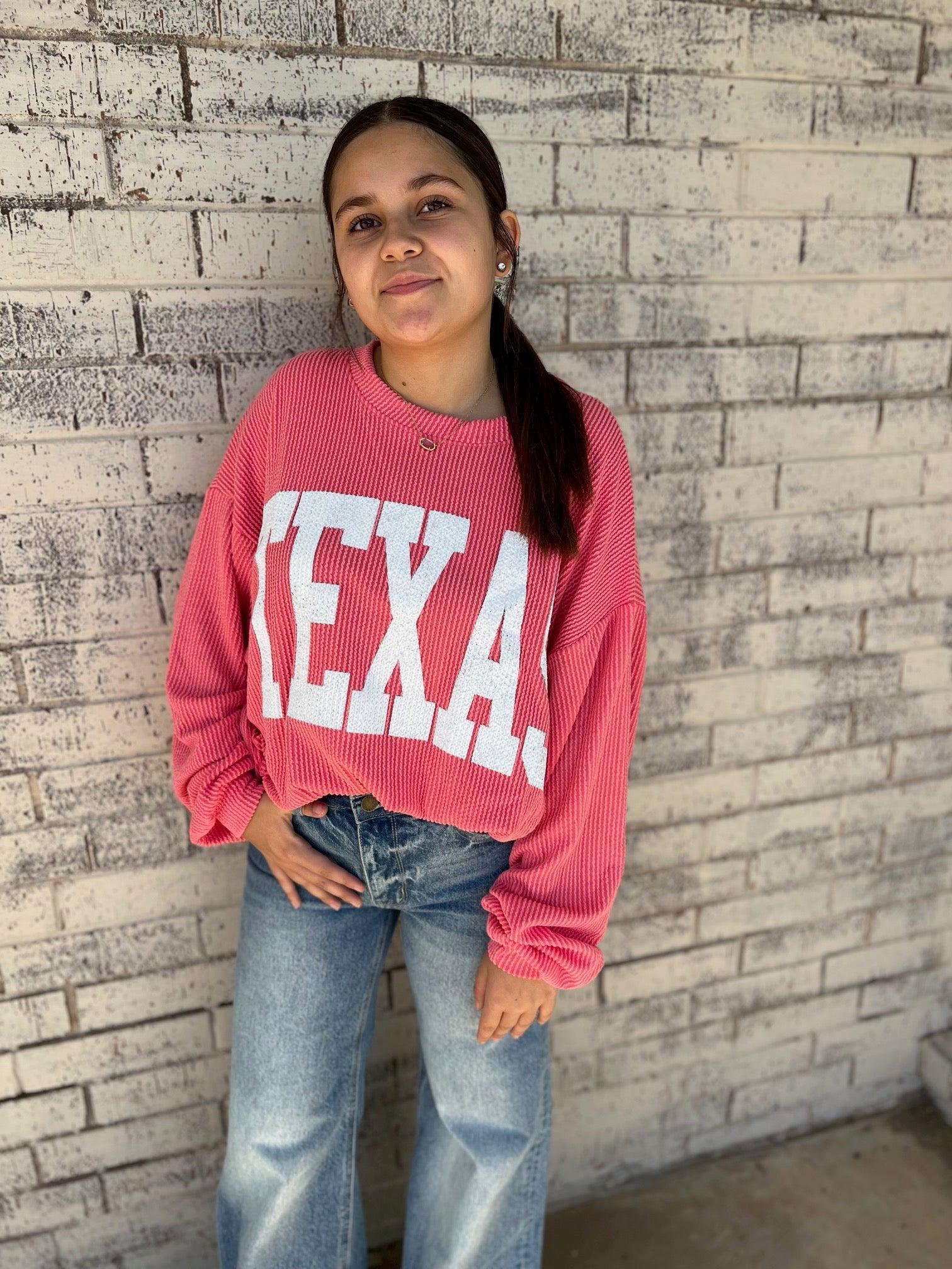 The Texas Graphic Sweatshirt (MULTIPLE COLORS) Product Image