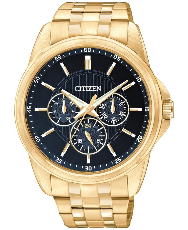 Citizen Mens Stainless Steel Watch, Gold Tone Product Image