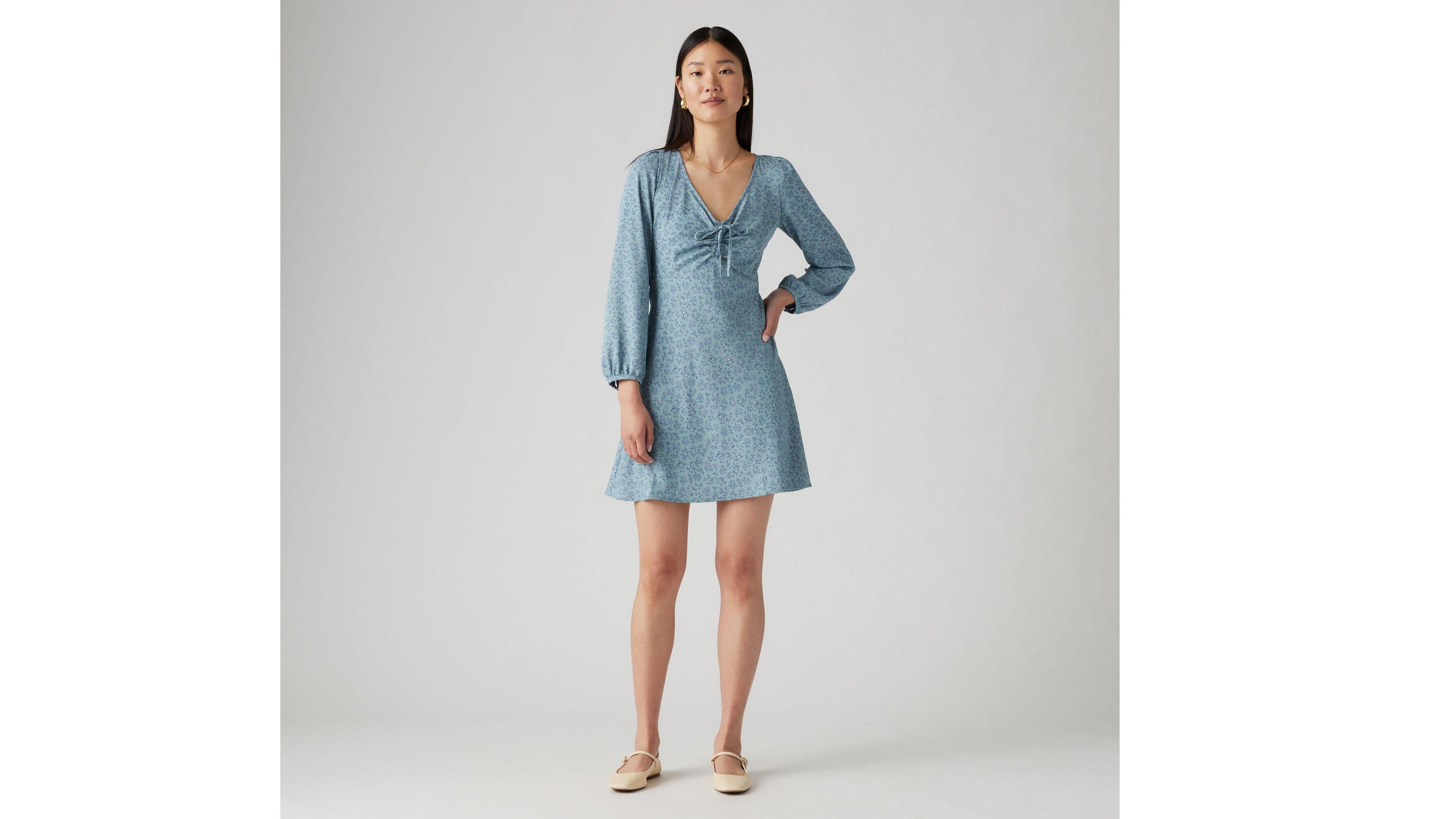 Delray Long Sleeve Mini Dress Product Image