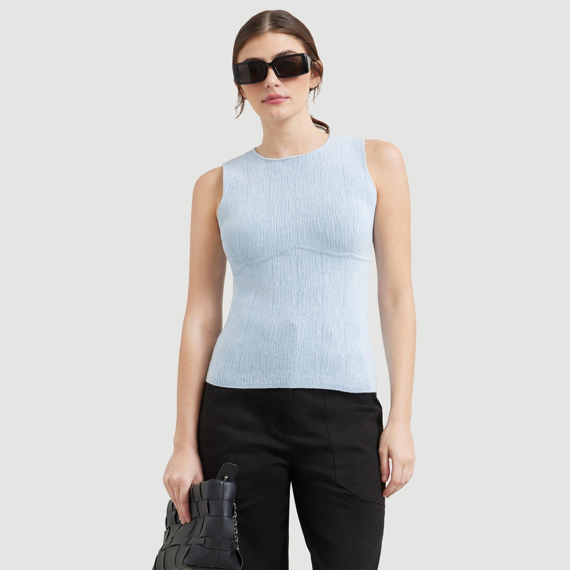 Cecily Contour Sweater Tank Product Image