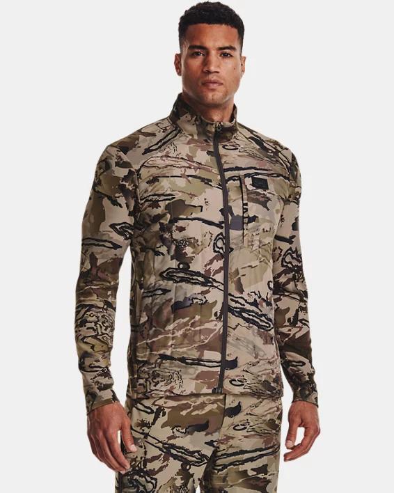 Mens UA Sprint Hybrid Camo Jacket Product Image