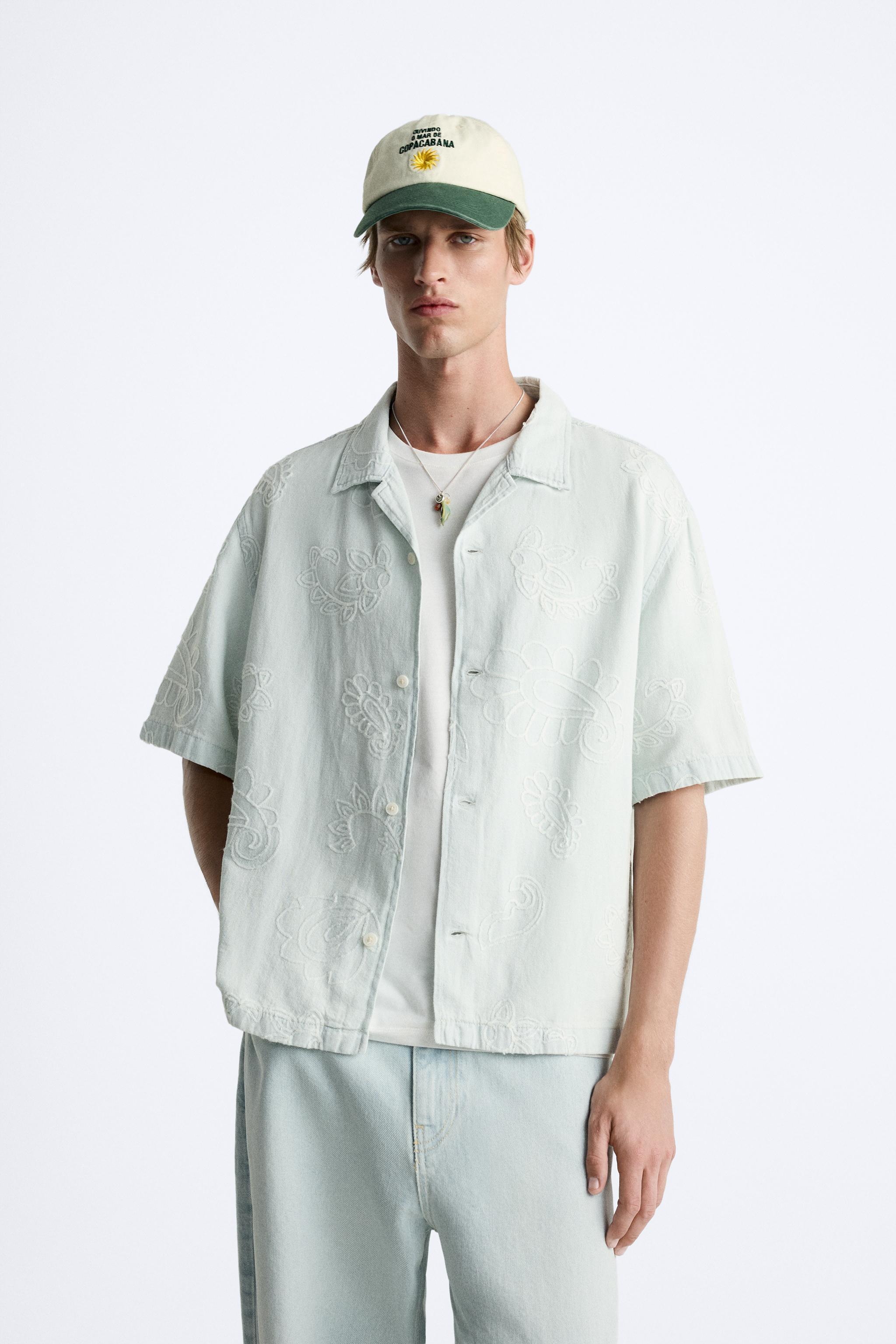 COTTON - LINEN BLEND SHIRT Product Image