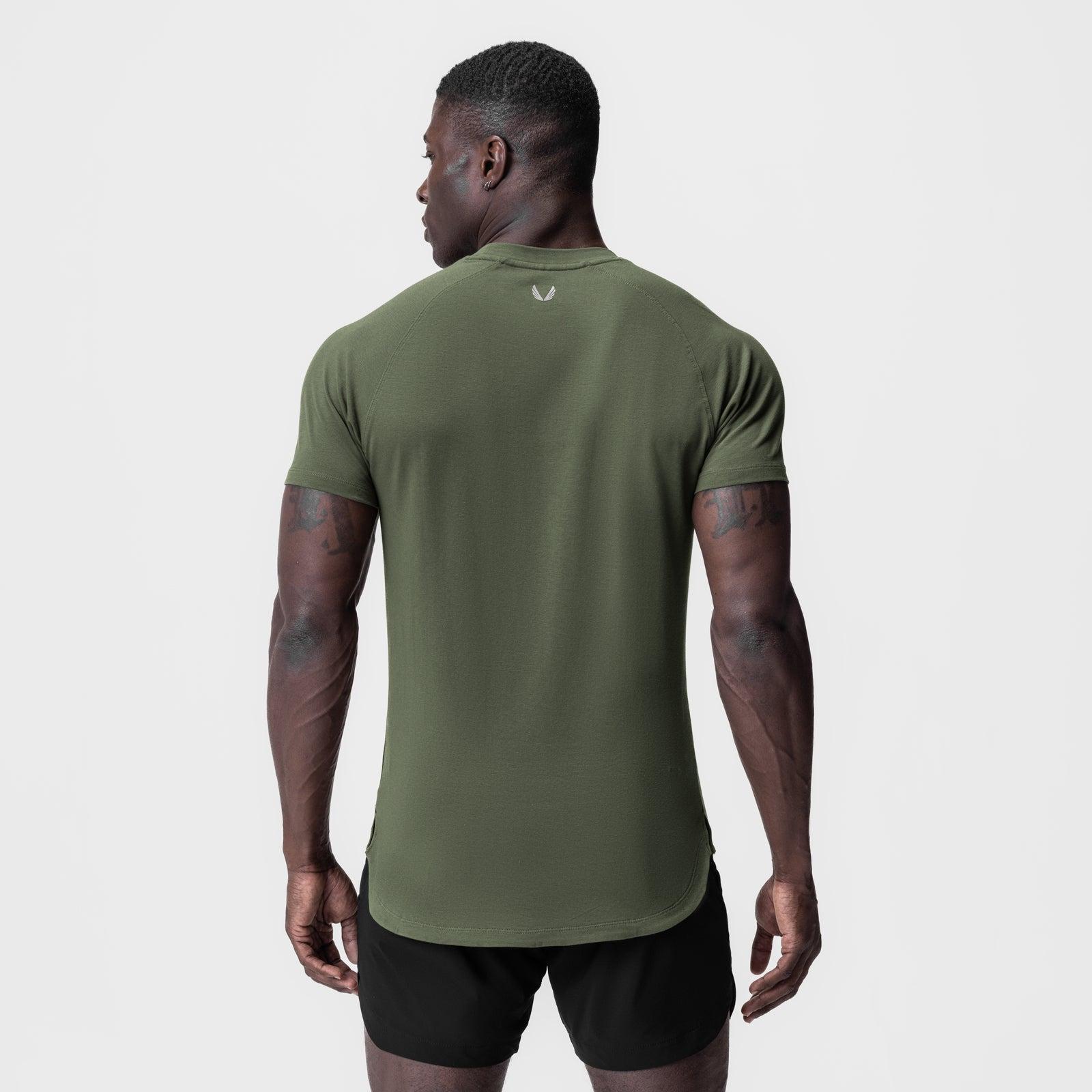 0767. Supima® Established Tee - Olive Product Image