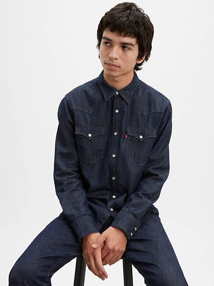 Levi's Western Denim Shirt - Men's Product Image