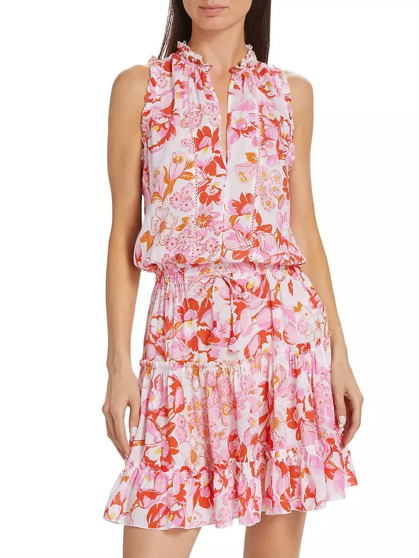 Clara Floral Mini Dress Product Image