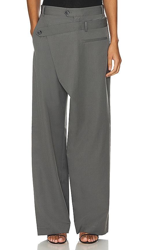 Deconstructed Waist Pants Product Image