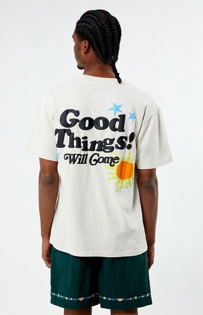 Men's Believe In Good Things Oversized T-Shirt Product Image